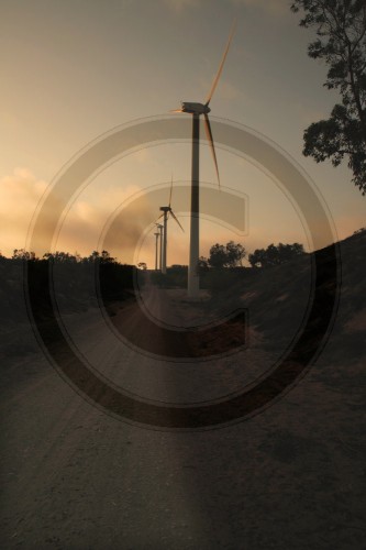 Windkraftpark in Marokko
