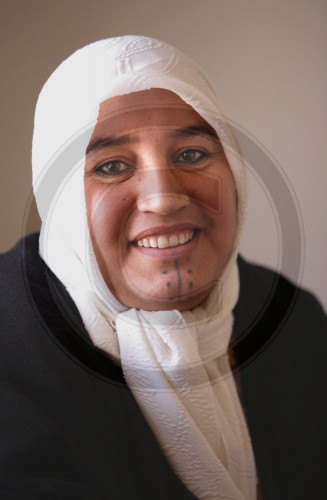 Frau in Marokko