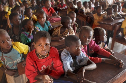 Schule in Mosambik