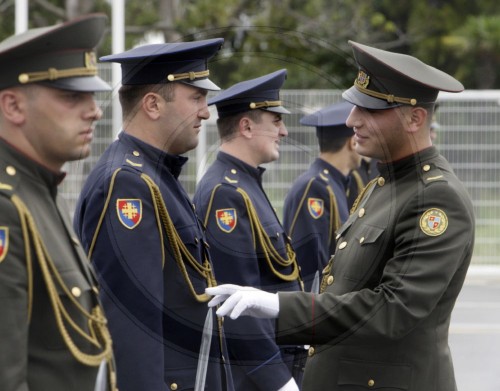 Ehrenformation der georgischen Armee