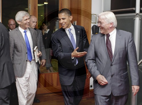 WEISSKIRCHEN, OBAMA, STEINMEIER