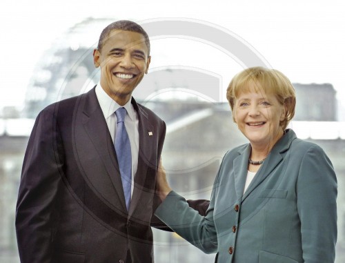 MERKEL, OBAMA