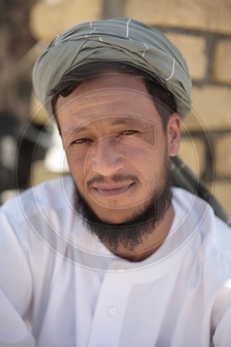 Afghane mit Turban