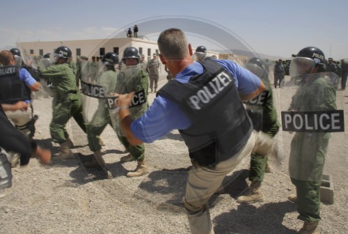 Polizeitrainingszentrum in Afghanistan