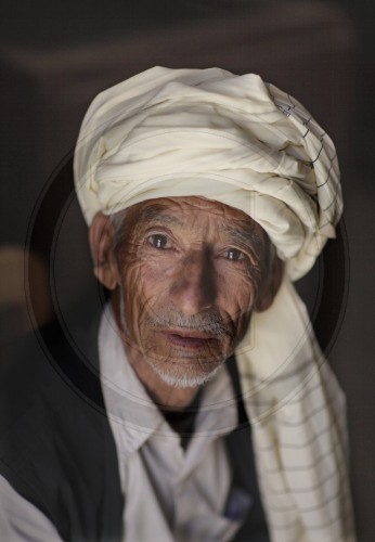 Afghane mit Turban