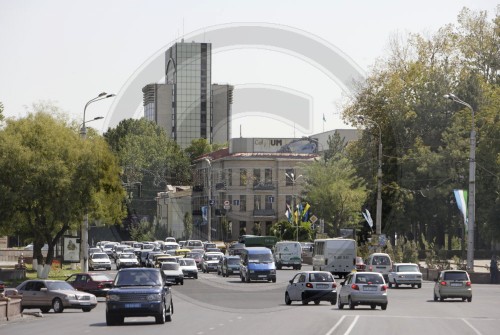 Strassenszene in Taschkent