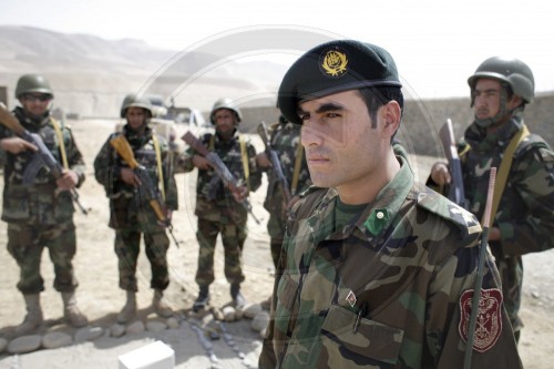 Soldaten der Afghanischen Armee ANA