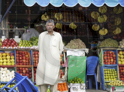 Menschen in Islamabad