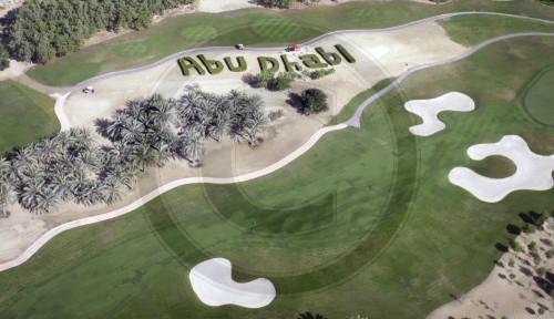 Golfplatz in Abu Dhabi