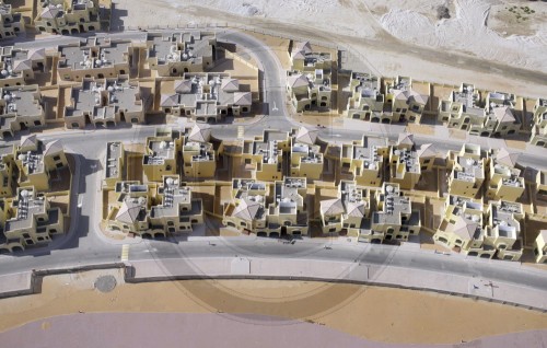 Neubausiedlung in Abu Dhabi