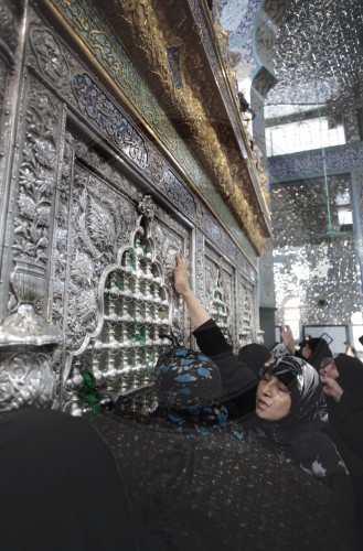 Frauen in der Moschee in Damaskus