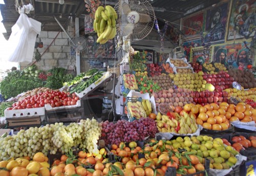 Obsthandel in Damaskus