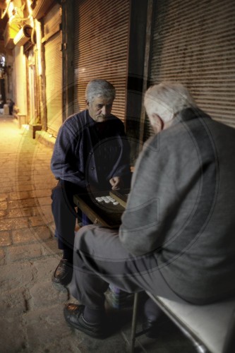 Backgammon in Damaskus