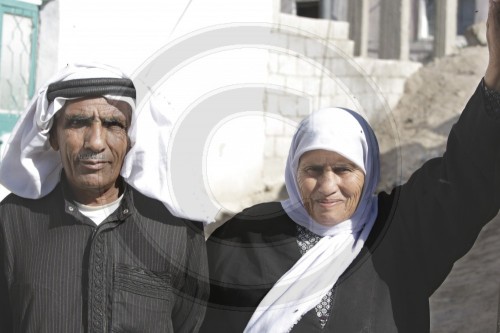 Ehepaar in Jordanien