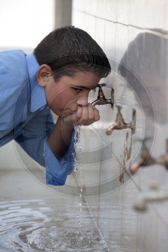 Trinkwasser in Aleppo