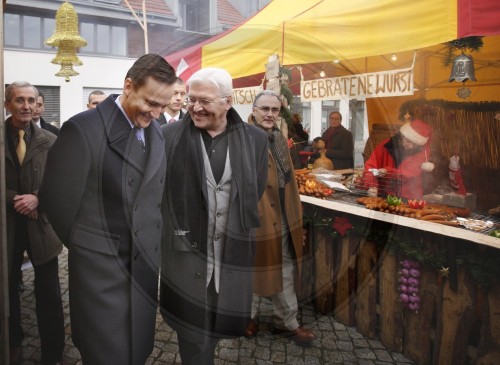 STEINMEIER besucht Sternenmarkt in Potsdam