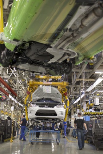 Ford Produktion in Saarlouis