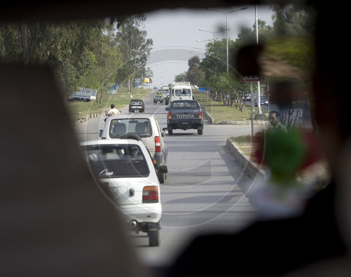 Strassenszene in Islamabad