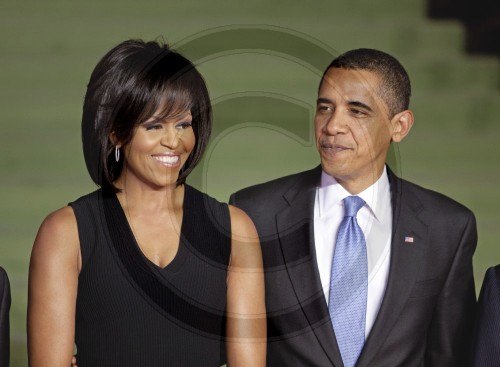 Barack and Michelle  OBAMA