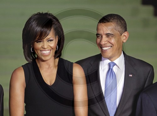 Barack and Michelle  OBAMA