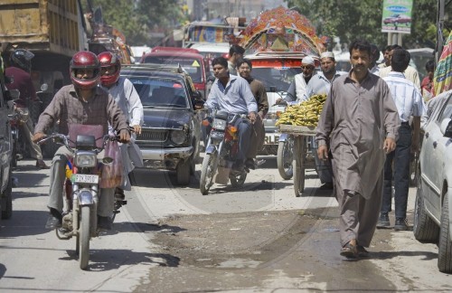 Strassenszene in Rawalpindi