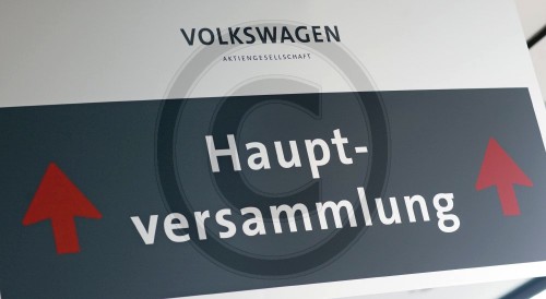 Hauptversammlung VW AG