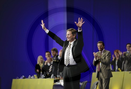 Guido WESTERWELLE beim FDP-Parteitag