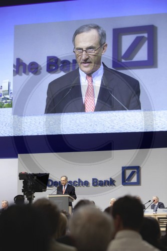 Clemens BÖRSIG spricht auf der Hauptversammlung Deutsche Bank 2009
