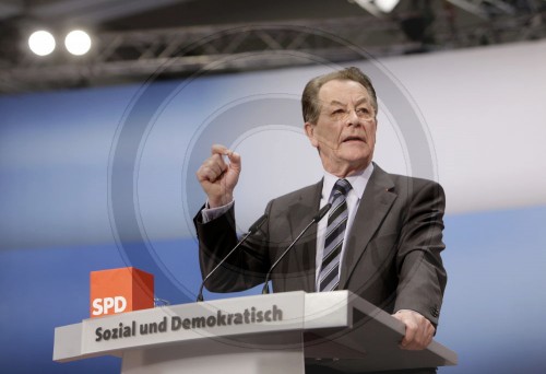 Muentefering auf dem SPD Parteitag