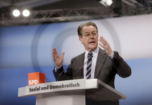 Muentefering auf dem SPD Parteitag