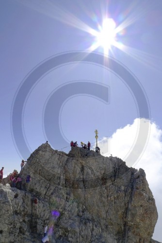 Gipfel der Zugspitze