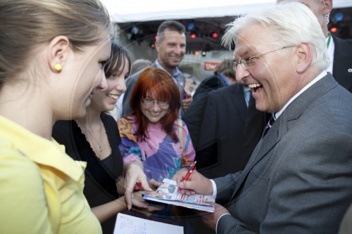 Steinmeier bei Wahlkampfauftakt der SPD in Hannover