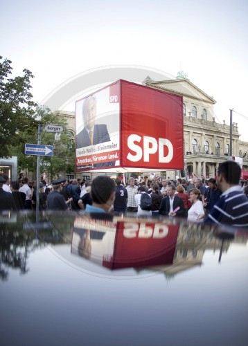 Wahlkampfauftakt der SPD in Hannover