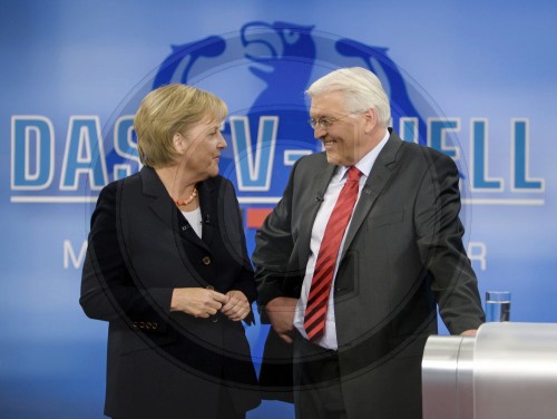 TV-Duell Merkel Steinmeier