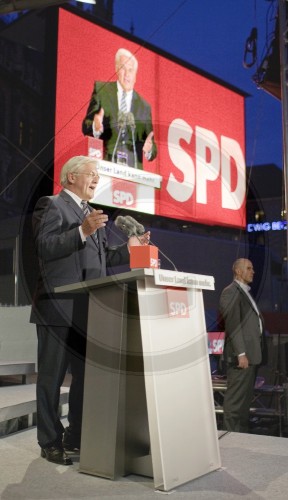 Wahlkampfauftritt von Steinmeier in Muenchen