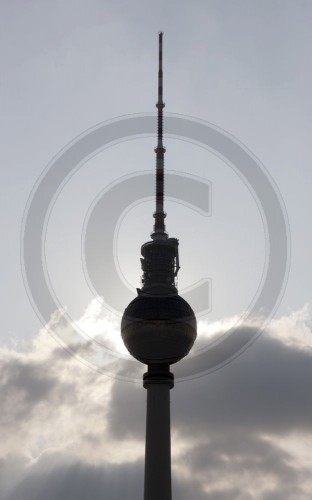 Fernsehturm auf dem Alexanderplatz