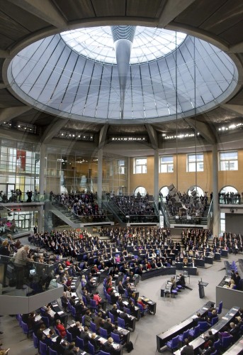 Plenum des Bundestag