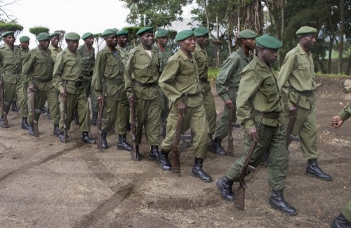 Ranger im  Virunga-Nationalpark