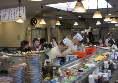 Sushi Bar in Tokio