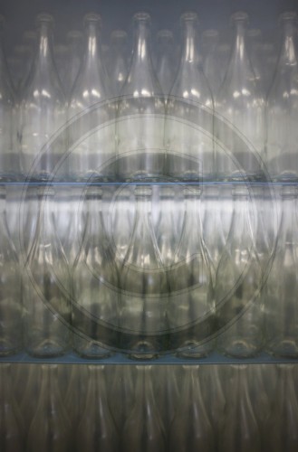 Herstellung von Glas-Mehrwegflaschen
