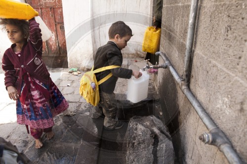 Wasserstelle in der Altstadt von Sanaa