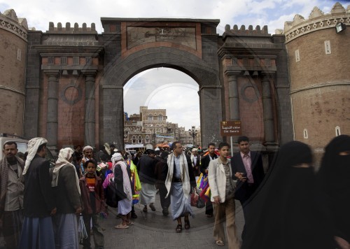 Bab al Yemen, Tor zur Altstadt von Sanaa