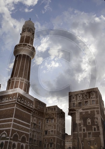 Fassaden in der Altstadt von Sanaa
