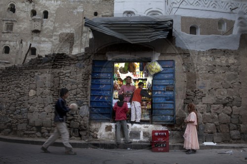 Kiosk in der Altstadt von Sanaa