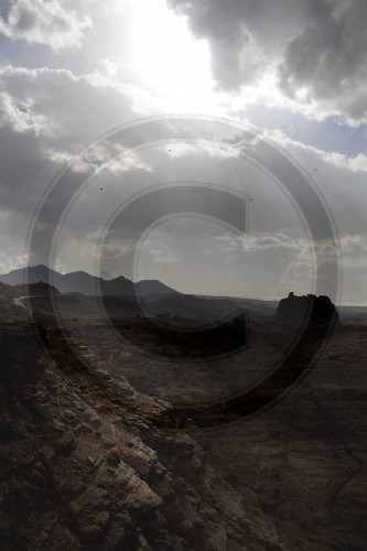 Landschaft im Jemen