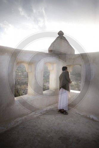 Palast des Imam im Wadi Dhar bei Sanaa im Jemen