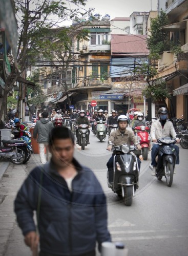 Motorroller in Hanoi|Scooters in Hanoi