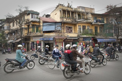 Motorroller in Hanoi|Scooters in Hanoi