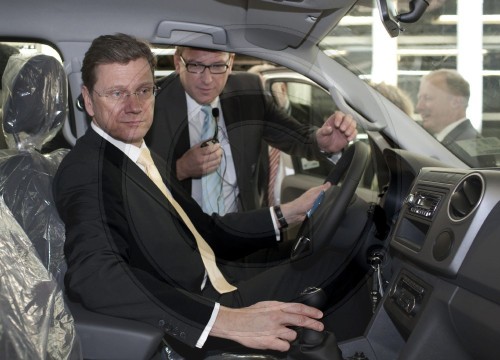 WESTERWELLE besucht Volkswagen Argentina