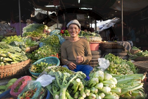 Kandal Markt in Phnom Penh| Kandal Market in Phnom Penh